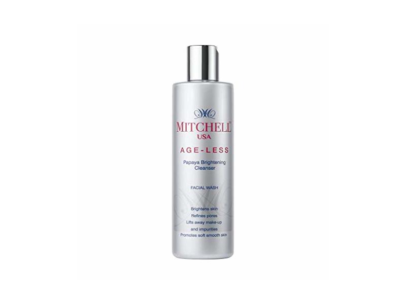 Mitchell Usa Age-Less Brightening Cleanser Facial Wash, Papaya, 200 mL
