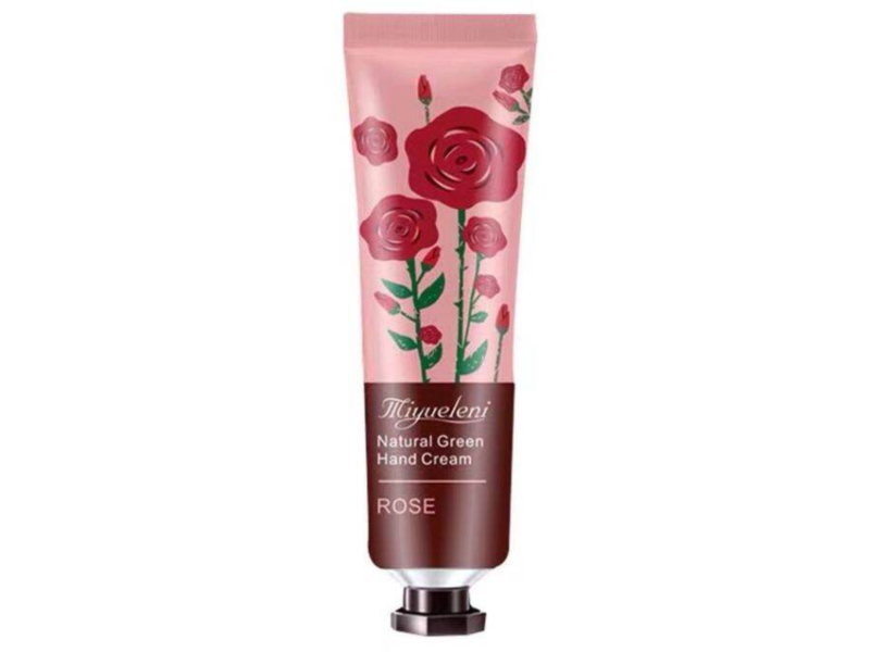 Miyueleni Natural Green Hand Cream, Rose, 1 fl oz/30 g