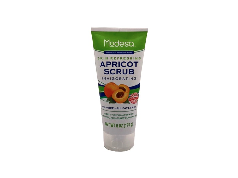 Modesa Skin Refreshing Apricot Scrub, Invigorating, Oil-Free, Sulfate Free, 6 oz/170 g