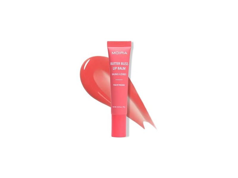 Moira Butter Bliss Lip Balm, 014 Peachy Passion, 0.35 oz/10 g