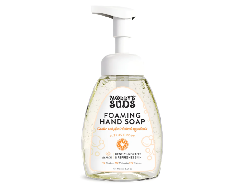 Molly's Suds Foaming Hand Soap, Citrus Grove, 8.25 oz