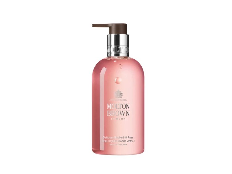 Molton Brown Delicious Rhubarb & Rose Hand Wash, 10 fl oz/300 mL