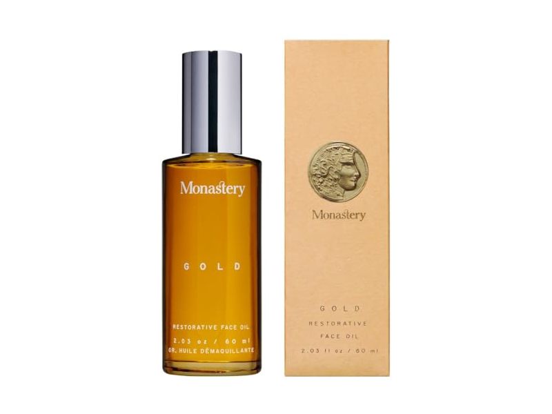 Monastery Gold Restorative Face Oil, 2.03 fl oz/60 mL
