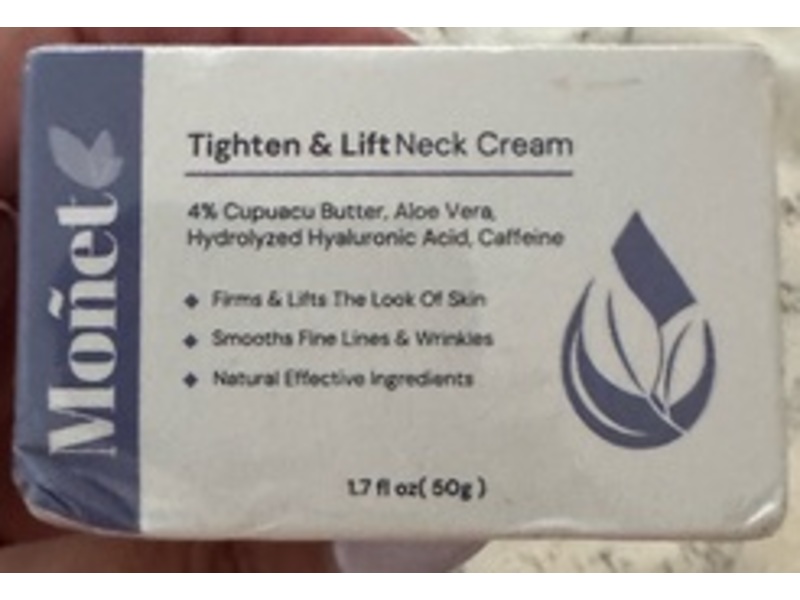 Monet Tighten & Lift Neck Cream, 1.7 fl oz/50 g