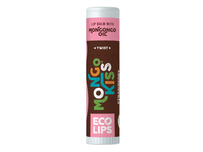 Mongo Kiss Eco Lip Balm, Strawberry, 0.25 oz
