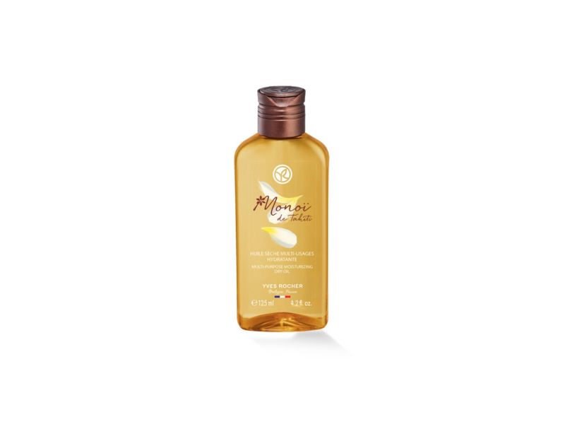 Monoi De Tahiti Multi Purpose Moisturizing Dry Oil, 4.2 fl oz/125 mL