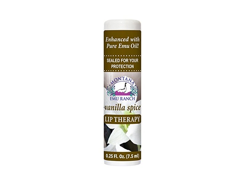 Montana Emu Ranch Lip Therapy Lip Balm, Vanilla Spice, 0.25 oz