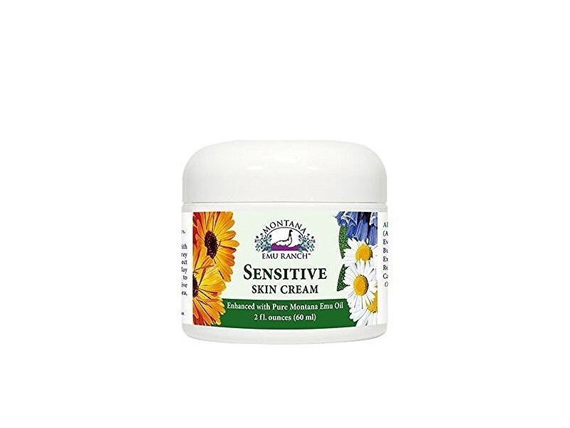 Montana Emu Ranch Sensitive Skin Cream, 2 fl oz/60 mL