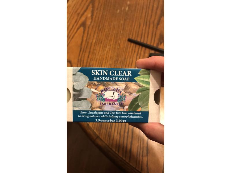 Montana Emu Ranch Skin Clear Handmade Soap, 3.5 oz
