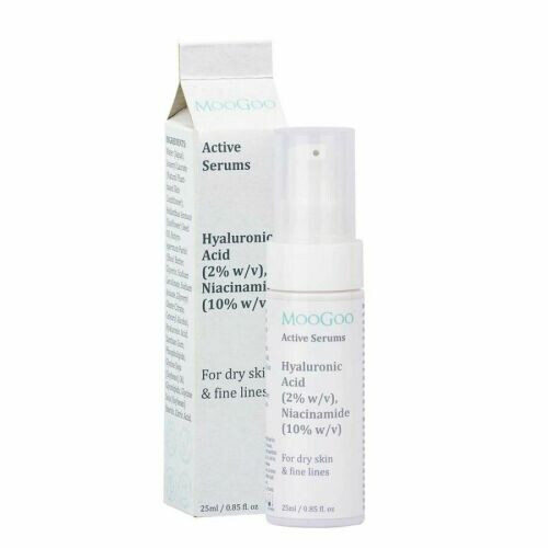Hyaluronic Acid (2% W/V), Niacinamide (10% W/V) Active Serum
