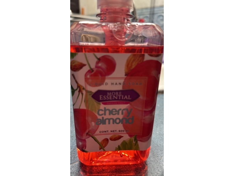 More Essential Liquid Hand Soap, Cherry Almond, 600 mL