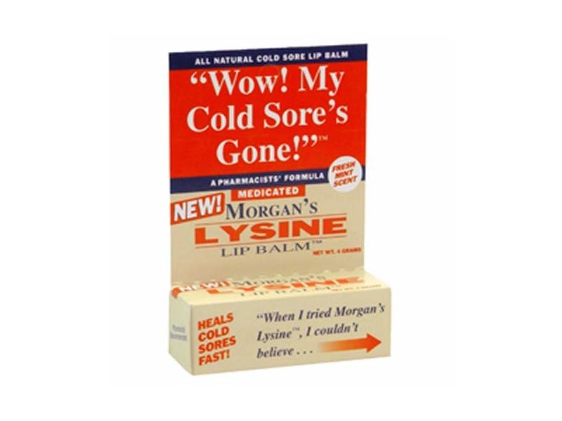 Morgans Lysine Lip Balm, 4gm, Pack of 2