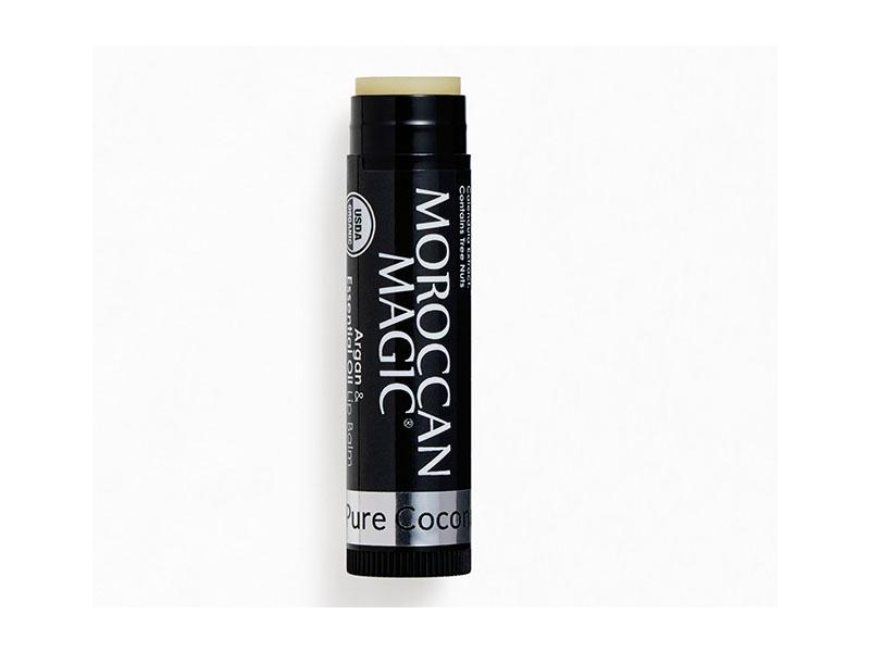 Moroccan Magic Lip Balm, Pure Coconut, 0.15 oz/4.25 g, Pack Of 3