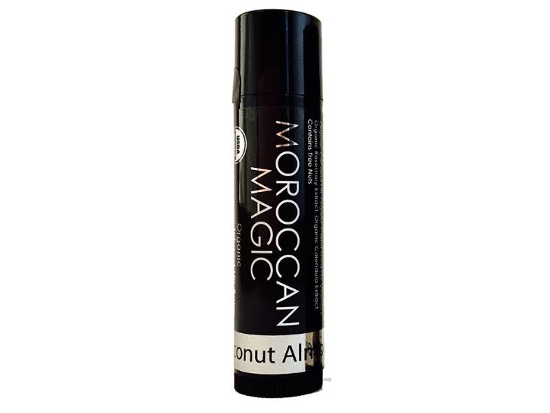 Moroccan Magic Organic Lip Balm, Coconut Almond Argan, 0.15 oz
