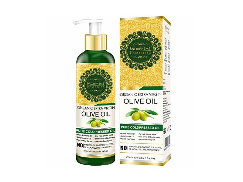 Morpheme Remedies Organic Extra Virgin Olive Oil, 120 mL