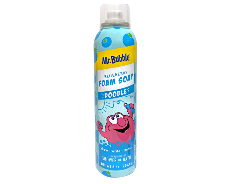 Mr.Bubble Doodle Foam Soap, Blueberry, 8 oz/226.8 g