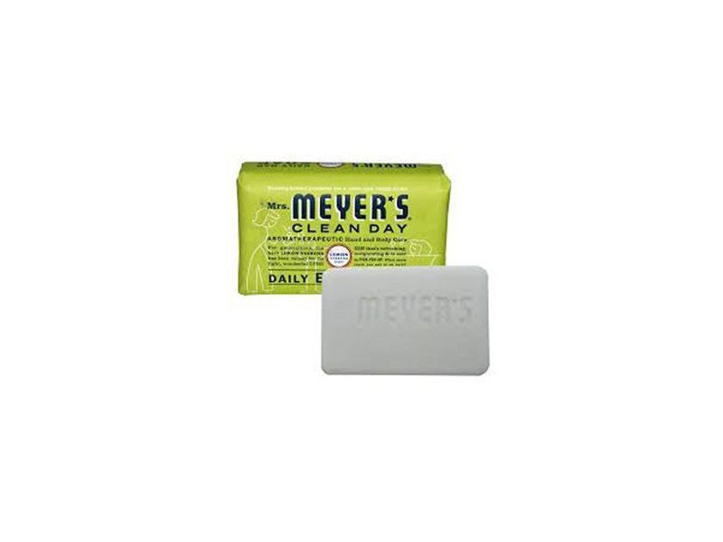 Mrs. Meyer's Clean Day Daily Bar Soap, Lemon Verbena, 5.3 oz (Pack of 3)