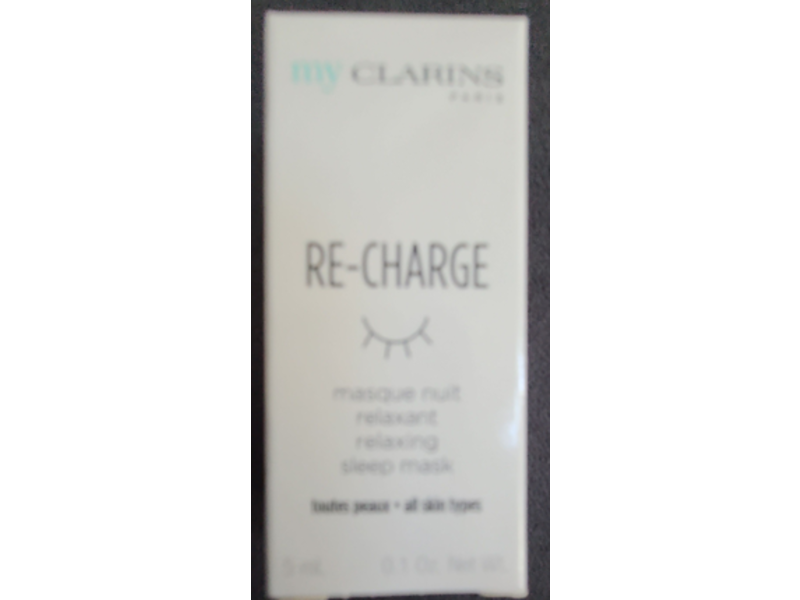 My Clarins Paris Re-charge Relaxing Sleep Mask, 5 mL