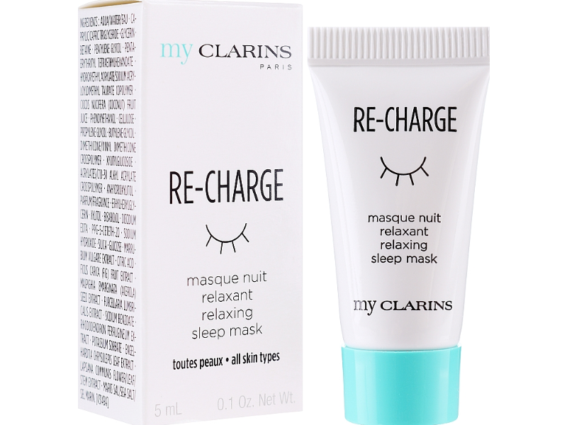 My Clarins Re - Charge Relaxing Sleep Mask, 0.1 oz/5 mL