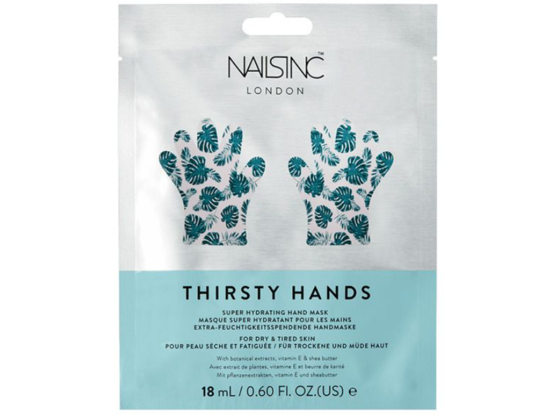 Nailsinc Thirsty Hands Super Hydrating Hand Mask, 18 mL