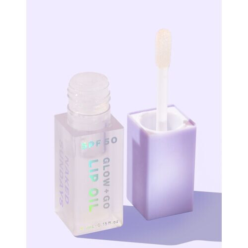 SPF 50 Glow + Go Lip Oil In Coconut