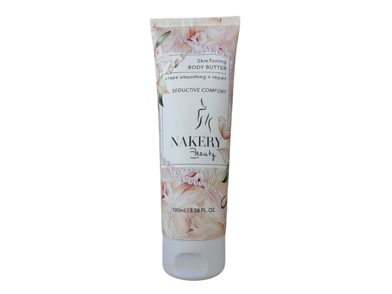 Nakery Beauty Skin Toning Body Butter, Seductive Comfort, 3.38 fl oz/100 mL