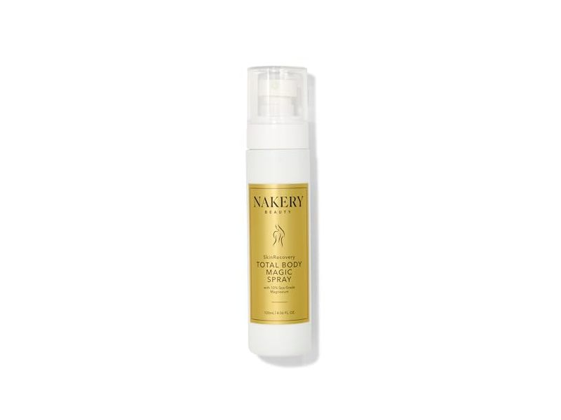 Nakery Beauty Total Body Magic Magnesium Spray, 4.06 fl oz/120 mL