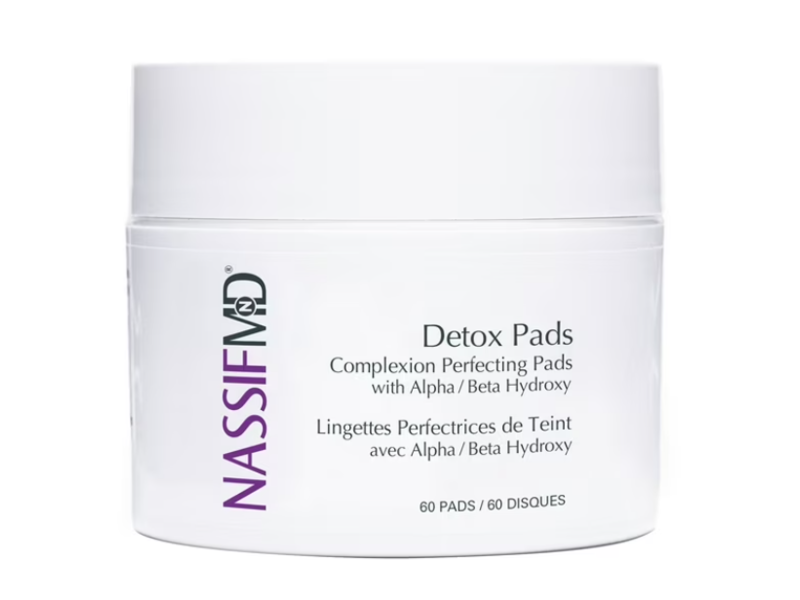 Nassif MD Detox Complexion Perfecting Pads, 60 Count