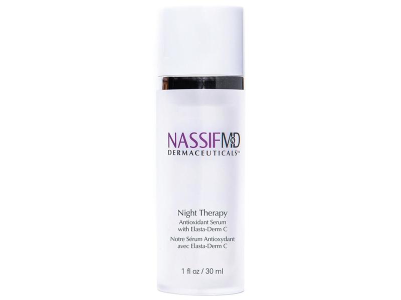 Nassifmd Dermaceuticals Night Therapy Antioxidant Serum, 1 fl oz/30 ml