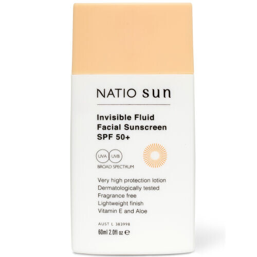 Invisible Fluid Facial Sunscreen SPF 50+