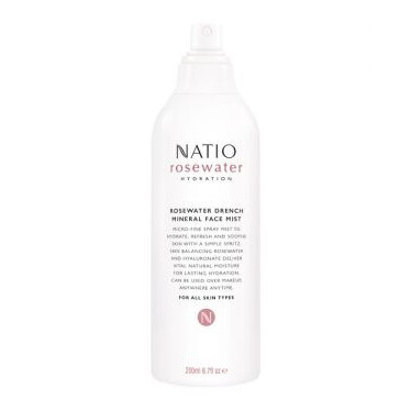 Rosewater Hydration Drench Mineral Face Mist