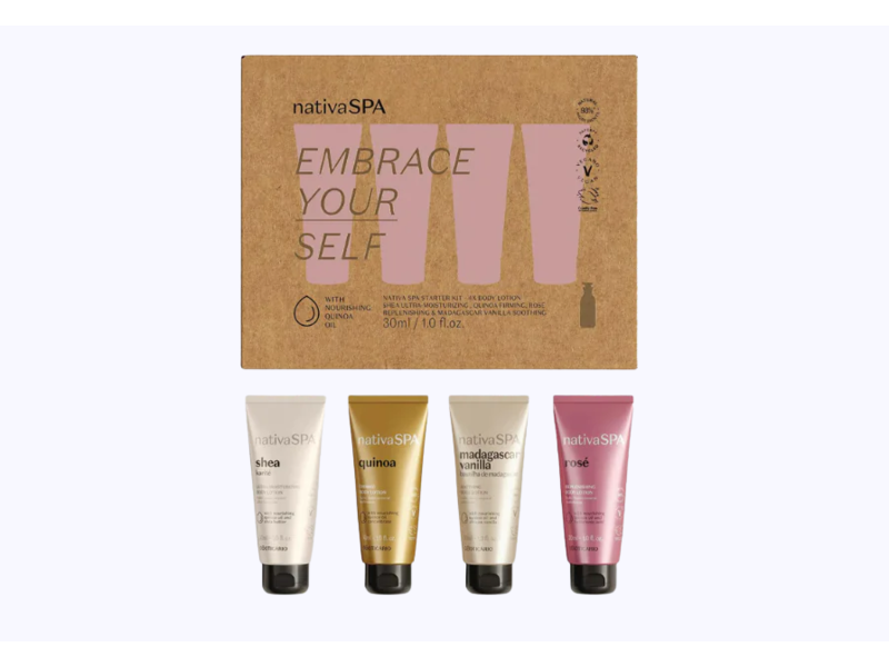 NativaSPA Embrace Your Self Starter Kit, 1.0 fl oz/30 mL