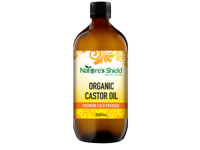 Natores Shield Organic Castor Oil, Premium Cold Pressed, 100 mL
