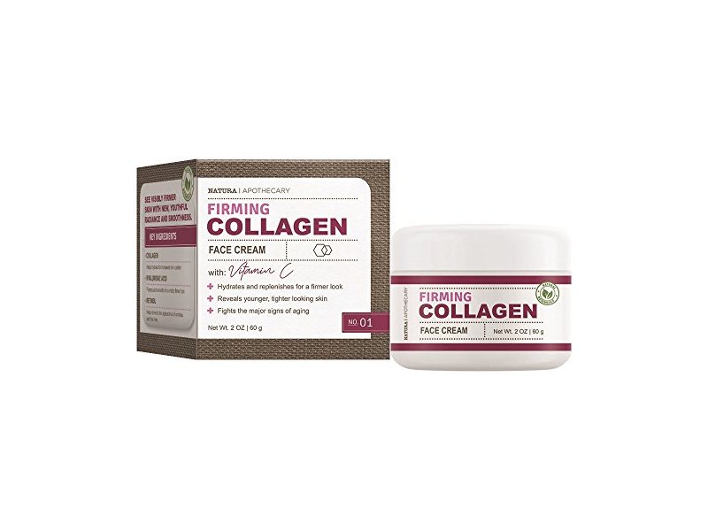 Natura Apothecary Firming Collagen Face Cream with Vitamin C 2oz/60ml