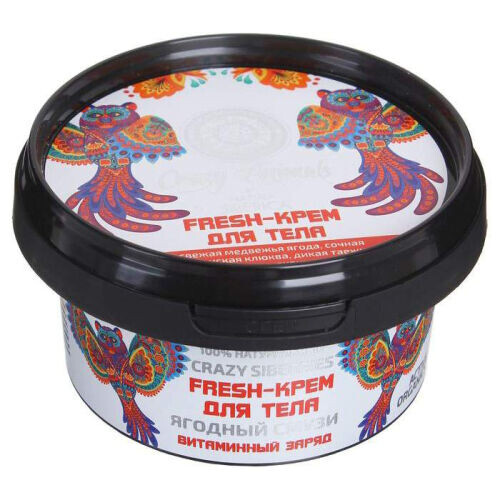 Crazy Animals Body Fresh-cream «Berry Smoothie»