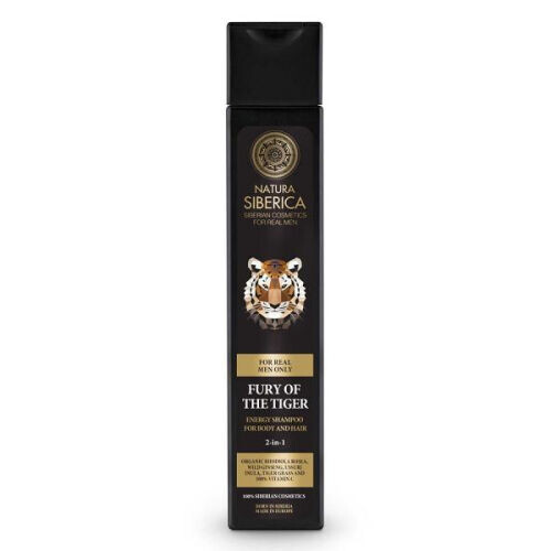Energy Shampoo For Body And Hair Fury Of The Tiger