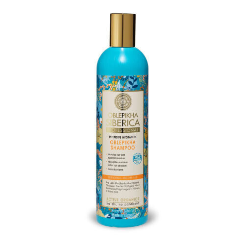 Shampoo With Organic Oblepikha Hydrolate For Normal And Dry Hair