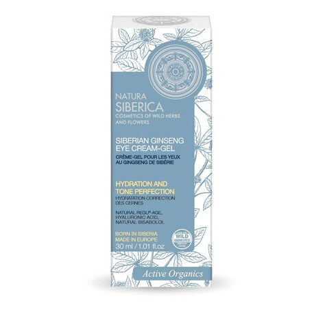 Siberian Ginseng Eye Cream-Gel, Moisturising