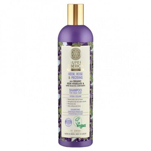 Super Siberica Kedr, Rose & Proteins Shampoo