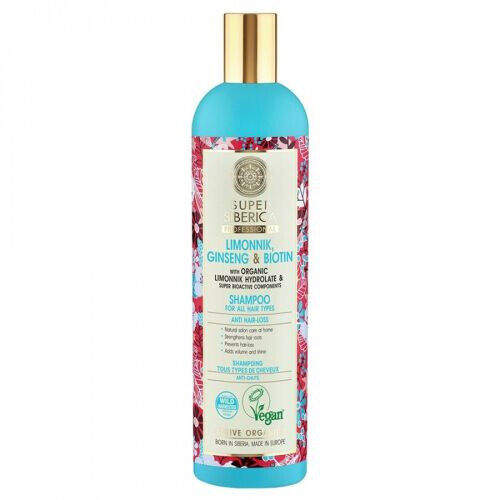 Super Siberica Limonnik, Ginseng & Biotin Shampoo