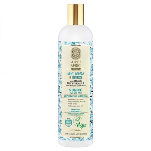 Super Siberica Mint, Bereza & Retinol Shampoo