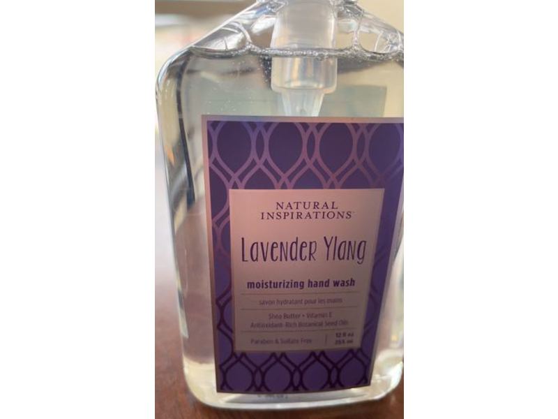 Natural Inspirations Moisturizing Hand Wash, Lavender Ylang, 12 fl oz/355 mL
