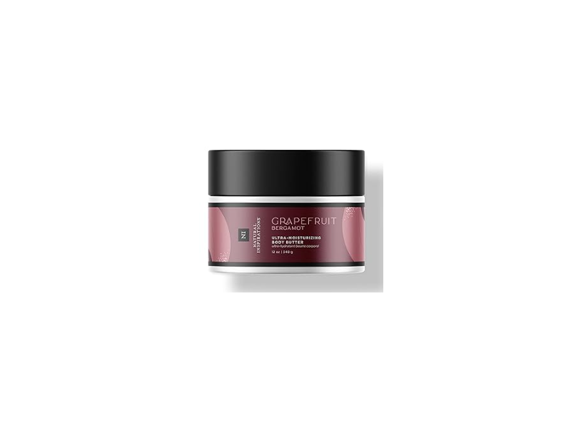 Natural Inspirations Ultra Moisturizing Body Butter, Grapefruit Bergamot, 12 oz/340 g