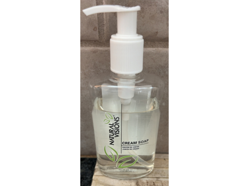 Natural Visions Cream Soap, 8 fl oz/236 mL