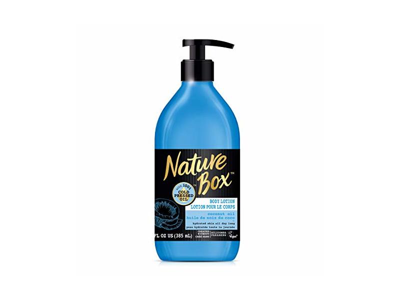 Nature Box Body Lotion, Cold Pressed Coconut Oil, 13 fl oz/385 mL