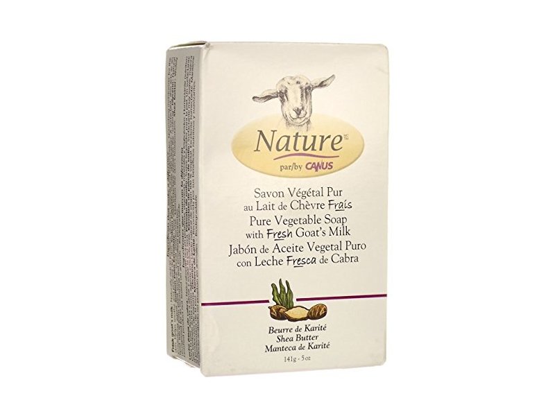 Nature by Canus Vegetable-Based Soap Bar with Shea Butter, 5 oz