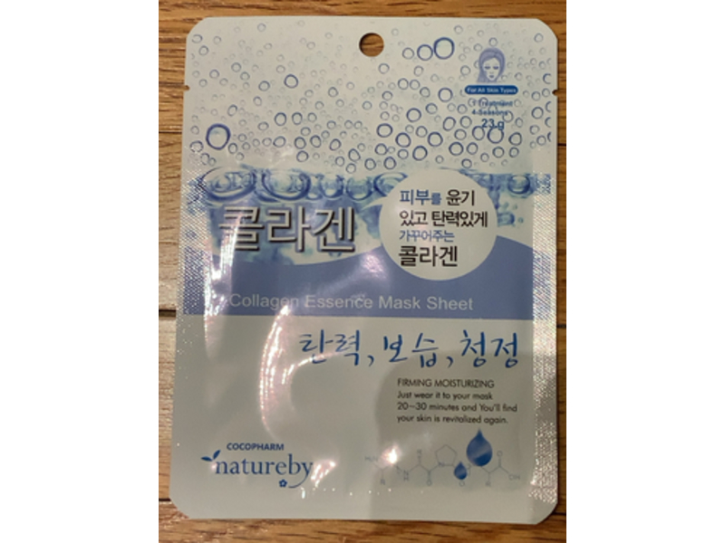 Nature By Cocopharma Collagen Essence Mask Sheet, 23 g