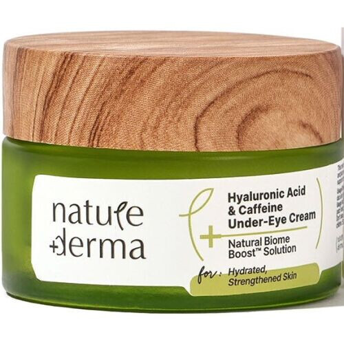 Hyaluronic Acid & Caffeine Under Eye Cream With Natural Biome Boost Solution