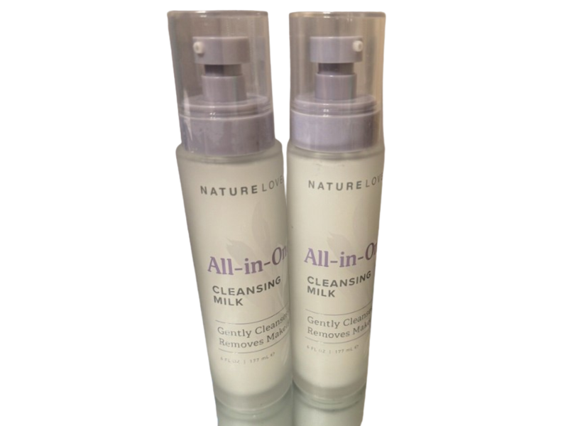 Nature Love All In One Facial Cleansing Milk, 6 fl oz/177 mL