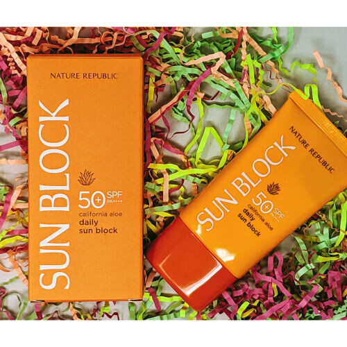 California Aloe Daily Sun Block SPF 50+